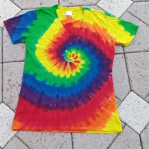 Koloa Surf Company tie dye multicolor  T-shirt size M
